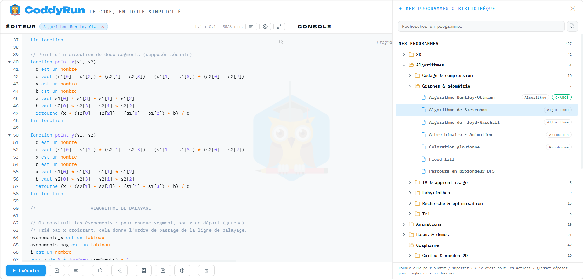 Bientôt dans CoddyRun 3.8