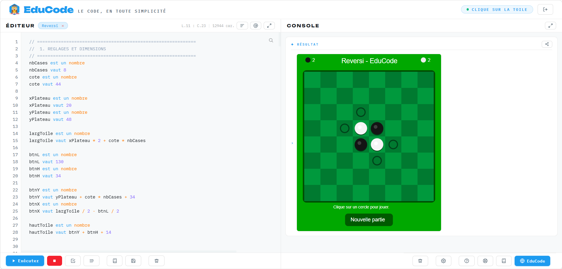 Développer un Reversi complet avec IA : un projet qui mêle stratégie, algorithmie et design d’interface