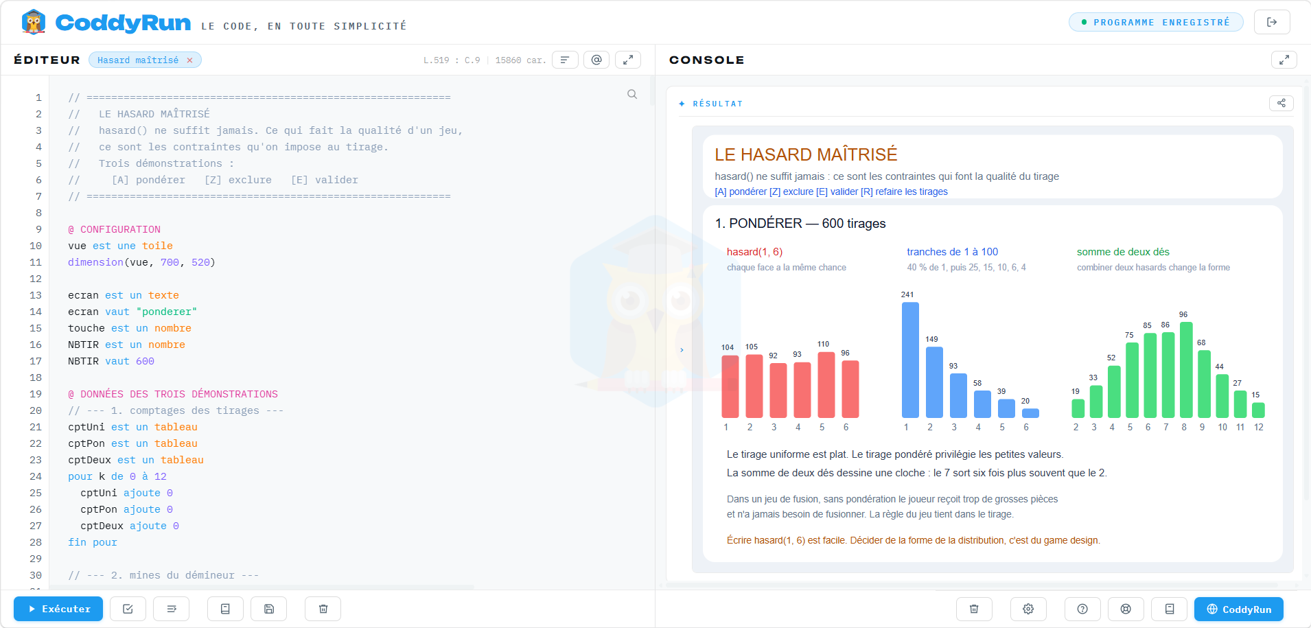 Le Hasard Maîtrisé : pourquoi un bon jeu ne laisse jamais tout au hasard