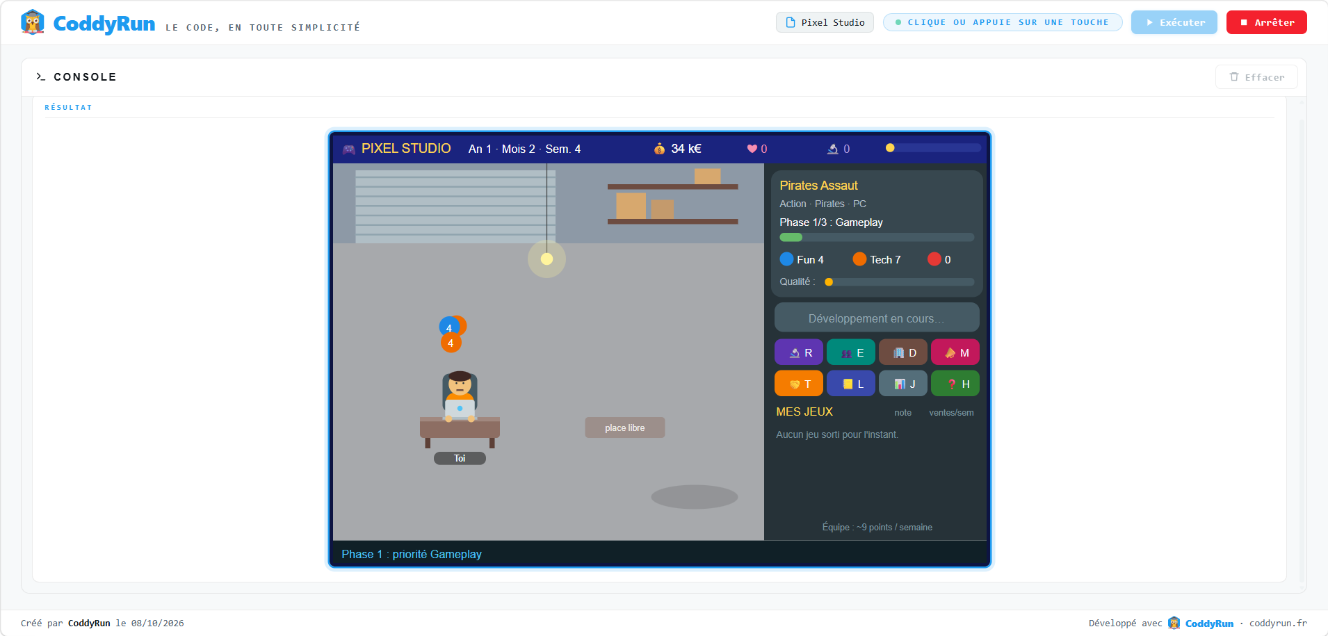 Construis ton empire du jeu vidéo